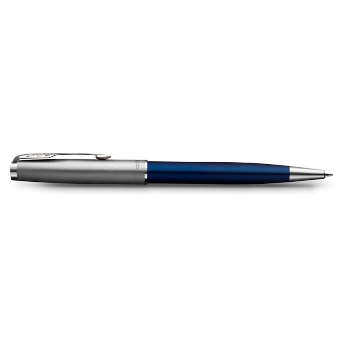 Шариковая ручка Parker Sonnet Entry Point Blue Stee CT в подарочной упаковке.