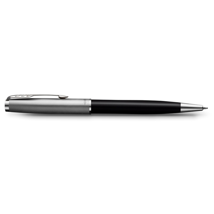 Шариковая ручка Parker Sonnet Entry Point Black Steel CT в подарочной упаковке.
