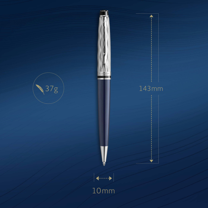 Шариковая ручка Waterman Expert22 SE deluxe Blue CT