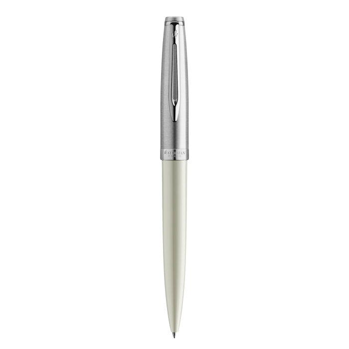 Ручка шариковая Waterman Embleme IVORY CT в подарочной упаковке.