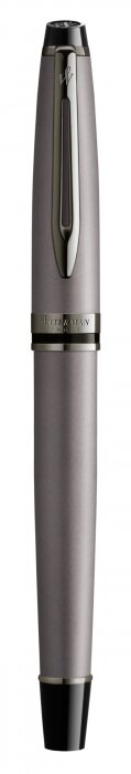 Перьевая ручка Waterman Expert Silver F BLK в подарочной упаковке