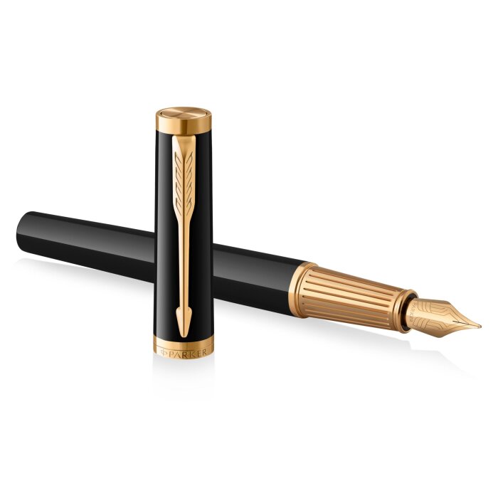 Ручка перьевая Parker "Ingenuity Black GT"