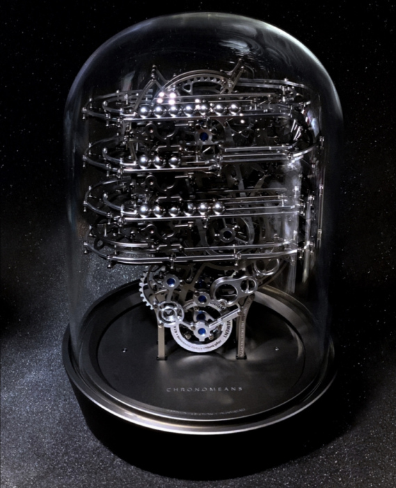Эксклюзивные настольные часы "Chronomeans Dunyazad. Rolling Ball Clock"