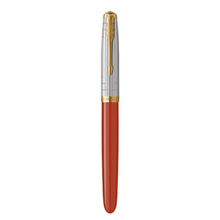 Перьевая ручка Parker 51 Premium Red GT, перо:M/F