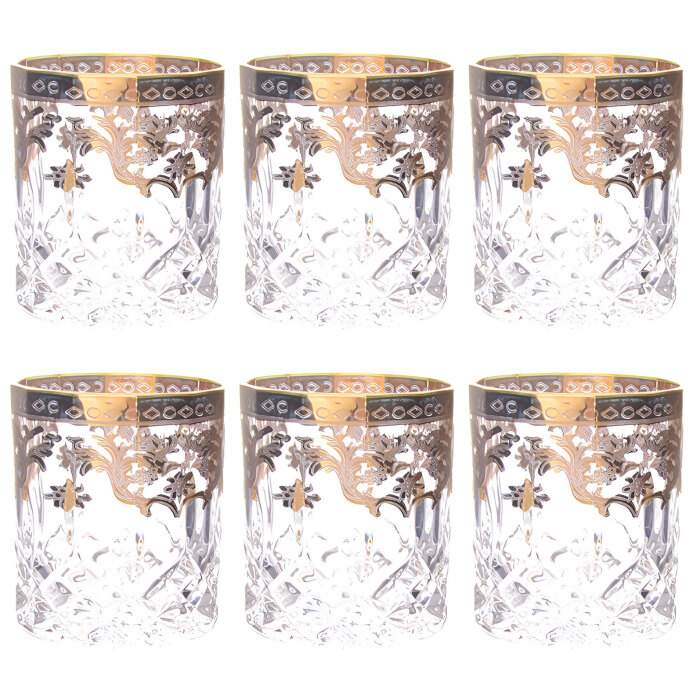 Набор стаканов для виски  Art Deco` "Coll.Edelweiss" на 6 персон