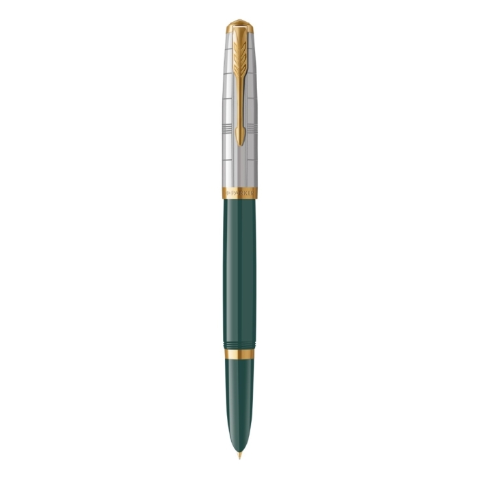 Перьевая ручка Parker 51 Premium Forest Green GT, перо: F