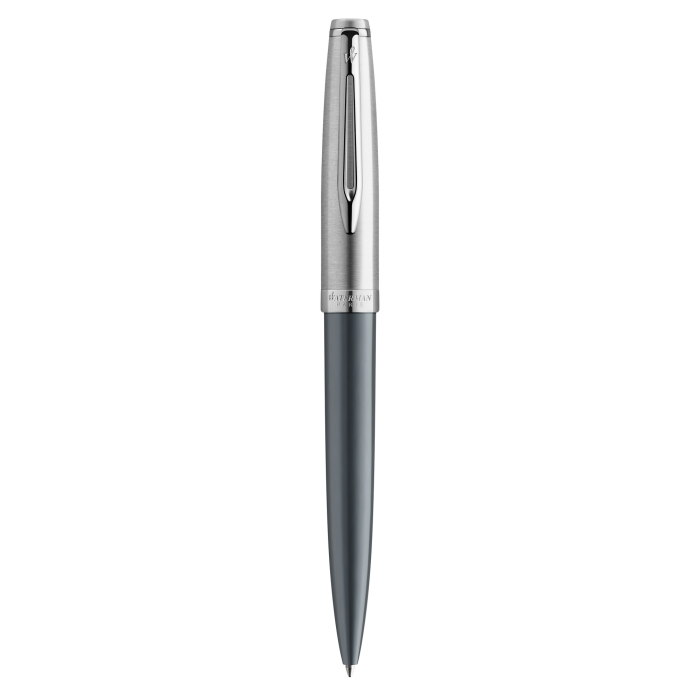 Ручка шариковая Waterman Embleme GREY CT в подарочной упаковке.