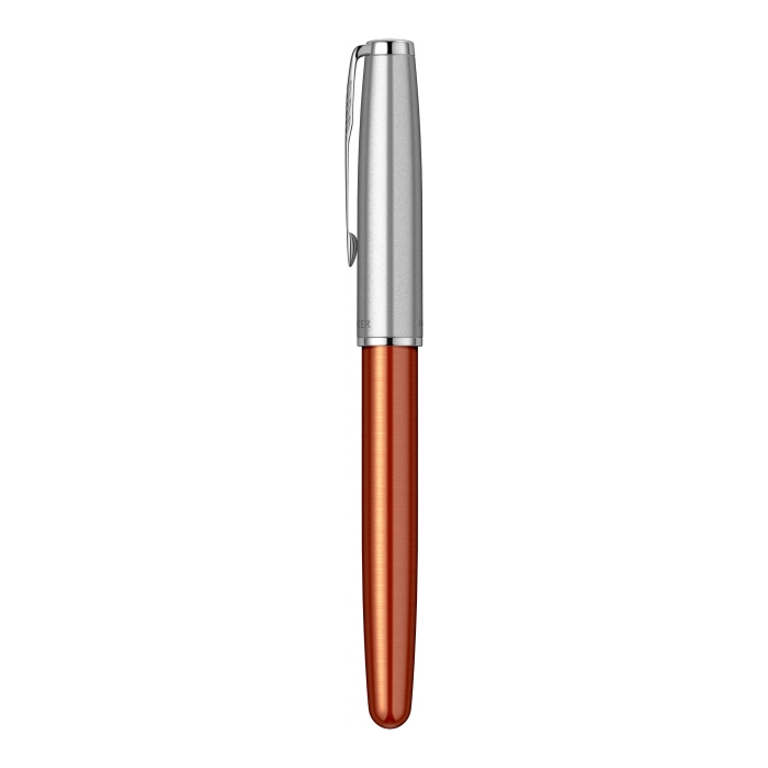 Перьевая ручка Parker Sonnet Essentials Orange SB Steel CT, перо F