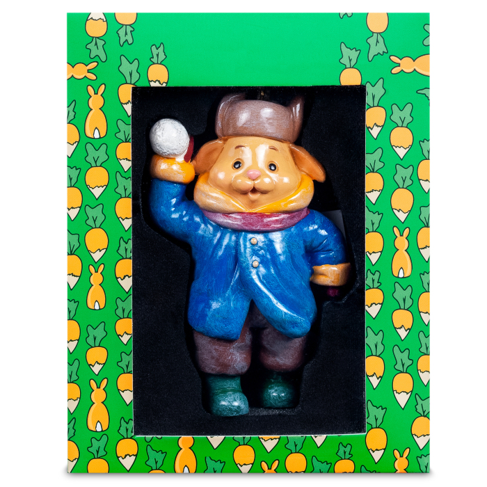 Елочная игрушка "Кролик. Снежок"