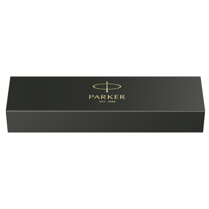 Ручка перьевая Parker IM Vibrant Rings Flame Orange в подарочной упаковке.