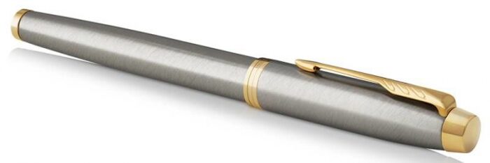 Ручка перьевая "IM Core" Brushed Metal GT F