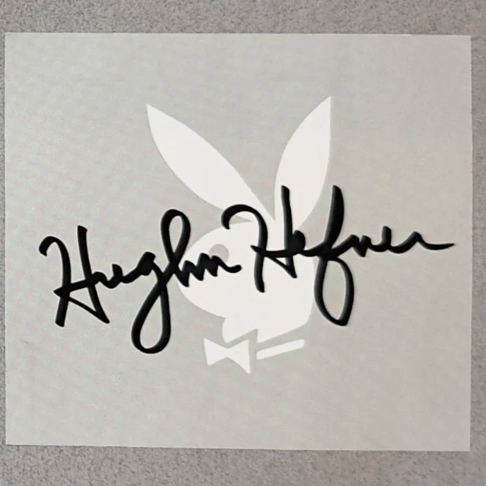 Книга «The Playboy book: Forty years» с автографом основателя Playboy Хью Хефнера