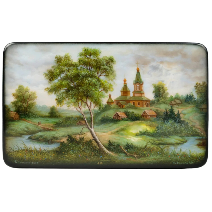 Шкатулка "Федоскино" Ковалева, Федоскино