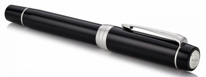 Ручка перьевая "Duofold" Centennial Black CT F