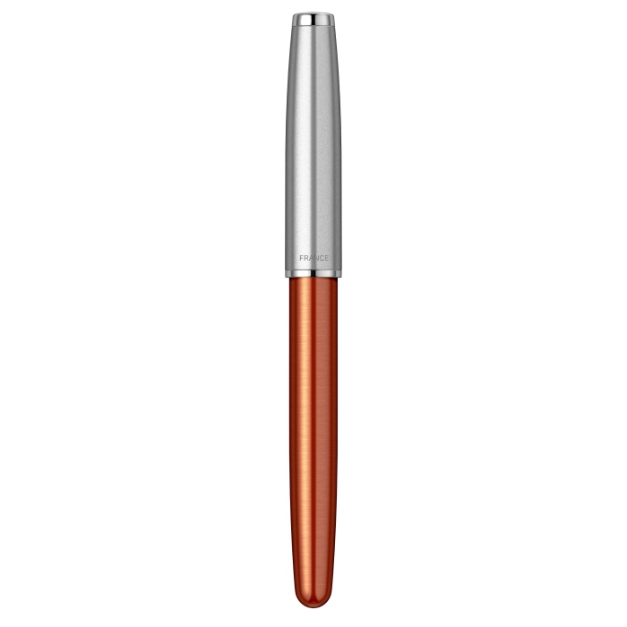 Перьевая ручка Parker Sonnet Essentials Orange SB Steel CT, перо F