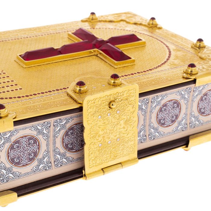 Библия "Крест" с наноситалом, Златоуст