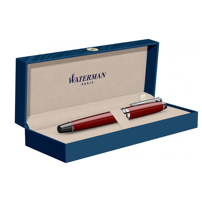 Перьевая ручка Waterman "Expert Dark Red Lacquer CT Black"