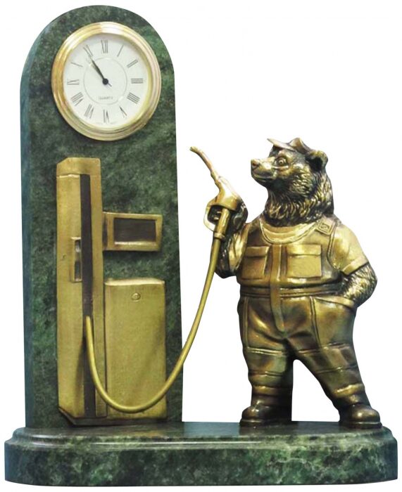 Часы "Бензозаправщик"