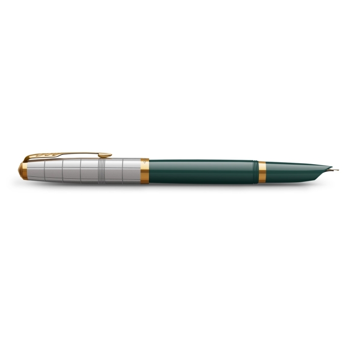 Перьевая ручка Parker 51 Premium Forest Green GT, перо: F