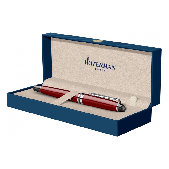 Перьевая ручка Waterman "Expert Dark Red Lacquer CT Black"