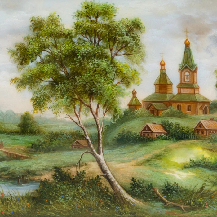 Шкатулка "Федоскино" Ковалева, Федоскино