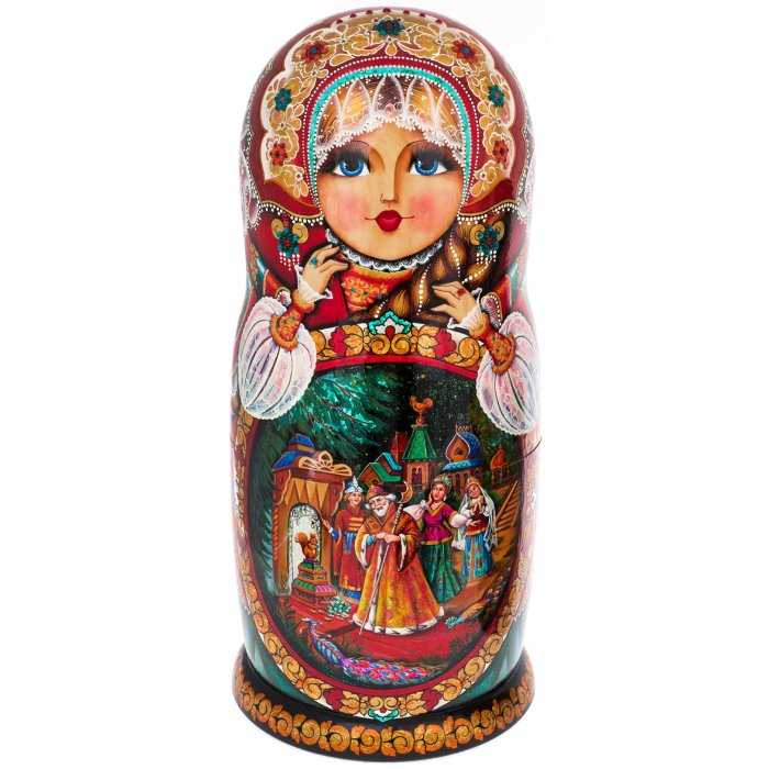 Матрешка на 30 мест "Сказки" 45 см