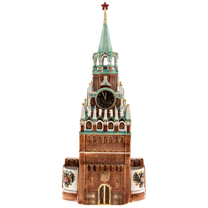 Набор подарочный "Москва. Архитектура" с книгой и штофом