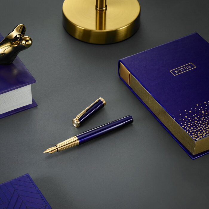 Ручка перьевая Parker "Ingenuity Blue GT"