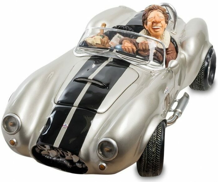 Автомобиль "Shelby Cobra 427 SC Silver. Forchino", полистоун