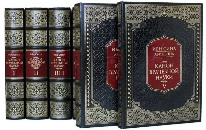 Сборник книг "Абу Али Ибн Сина (Авиценна). Канон врачебной науки" в 6 книгах