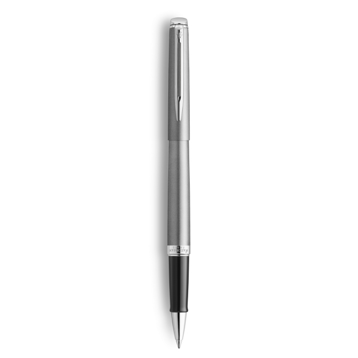 Ручка-роллер Waterman Hemisphere Entry Point Stainless Steel matte в подарочной упаковке.