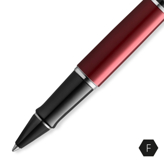 Ручка-роллер Waterman "Expert Dark Red Lacquer CT Black"