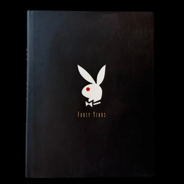 Книга «The Playboy book: Forty years» с автографом основателя Playboy Хью Хефнера