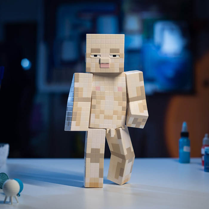 Скульптура Cube dude художника Тараса Желтышева