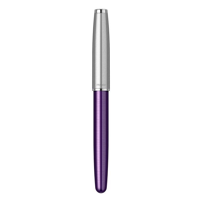 Перьевая ручка Parker Sonnet Essentials Violet SB Steel CT, перо F