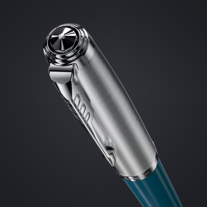 Перьевая ручка Parker 51 CORE TEAL BLUE CT, перо F