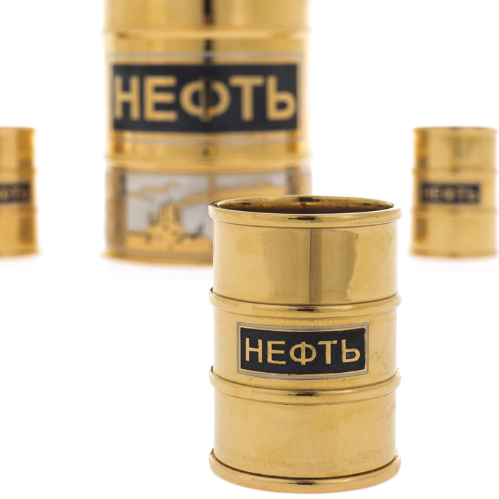 Набор для водки "Нефть" Златоуст