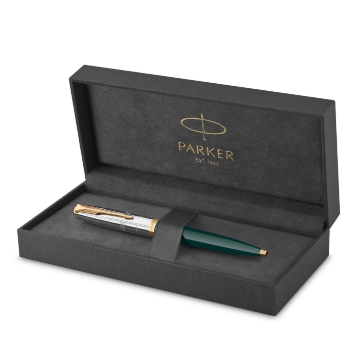 Шариковая ручка Parker 51 Premium Forest Green GT