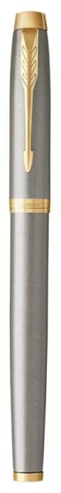 Ручка перьевая "IM Core" Brushed Metal GT F