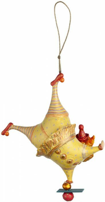 Ёлочная игрушка "Акробатка"