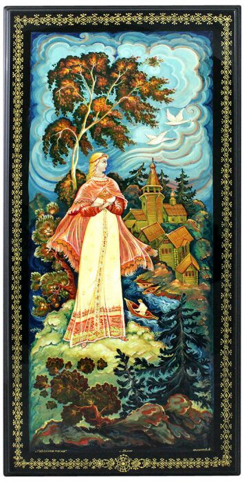 Панно "Северная песня" Холуй