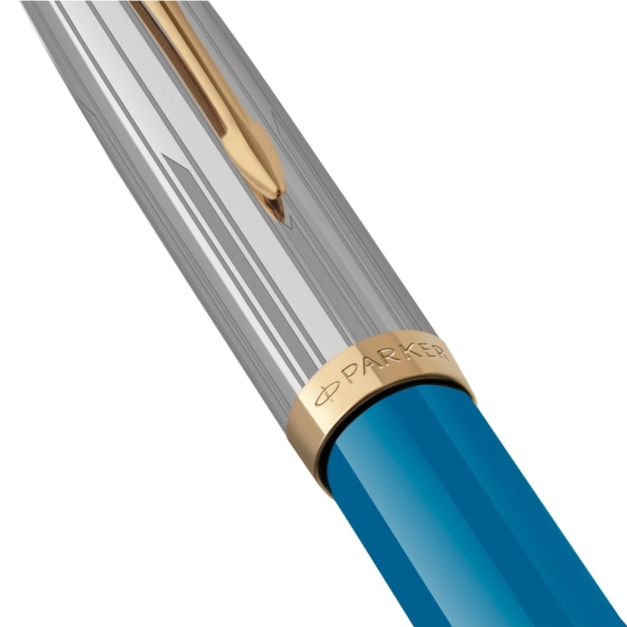 Перьевая ручка Parker 51 Premium Turquoise GT перо; M/F