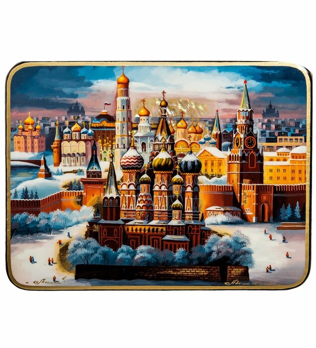 Шкатулка "Москва" исп. Лукова Е.