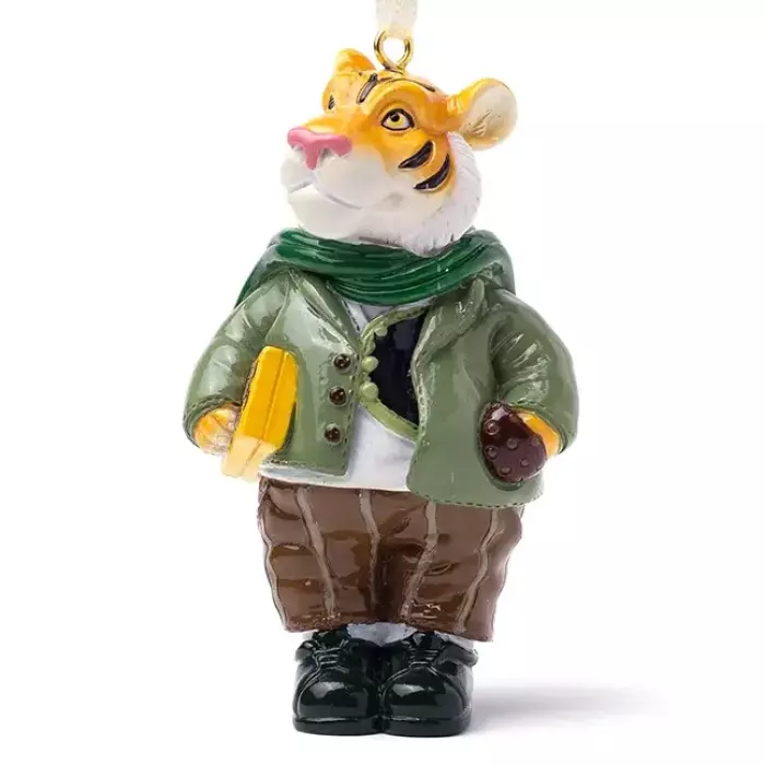 Елочная игрушка "Тигр. Шахматист"