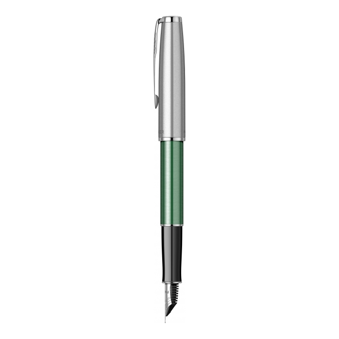 Перьевая ручка Parker Sonnet Essentials Green SB Steel CT, перо F