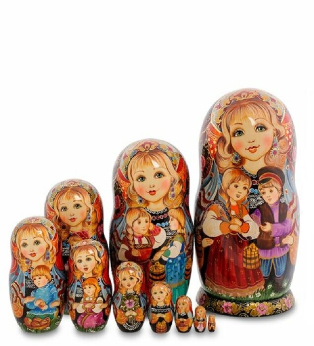 Матрешка 10м "Детвора"