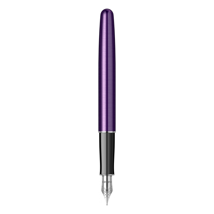 Перьевая ручка Parker Sonnet Essentials Violet SB Steel CT, перо F