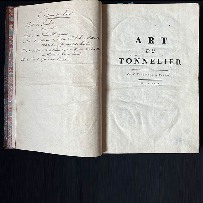 Книга «Пять изданий о ремеслах», 1760-ые годы