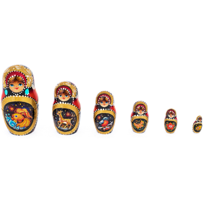Матрешка на 15 мест "Сказка" 33 см