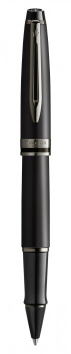Ручка- роллер Waterman Expert Black F BLK в подарочной упаковке
